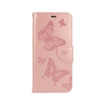 TopQ Realme 7 knížkové Butterfly růžové světlé 62600 (Sun-62600)