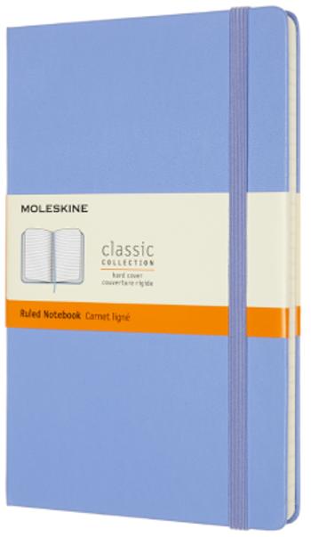 Moleskine: Zápisník tvrdý linkovaný sv. modrý L