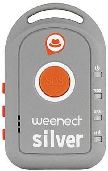 GPS tracker Weenect Silver 005-2002052, lokátor osob, šedá