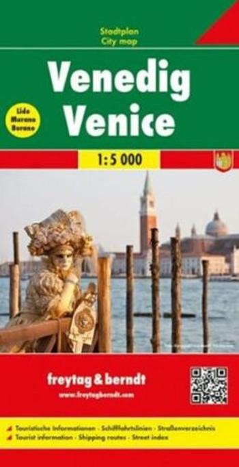 Venedig, Venice/Benátky 1:5T/plán města