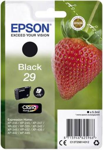 Epson Ink T2981, 29 originál černá C13T29814012