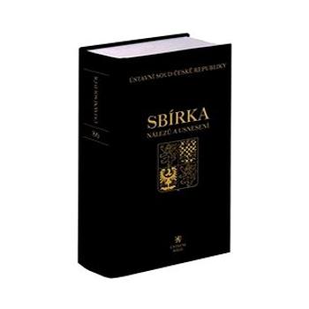 Sbírka nálezů a usnesení ÚS ČR: svazek 86 + CD (978-80-7400-742-2)