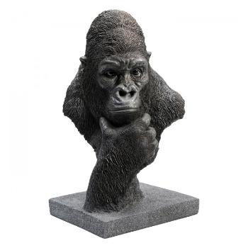 Dekorace Gorila rozmýšlí 39 cm