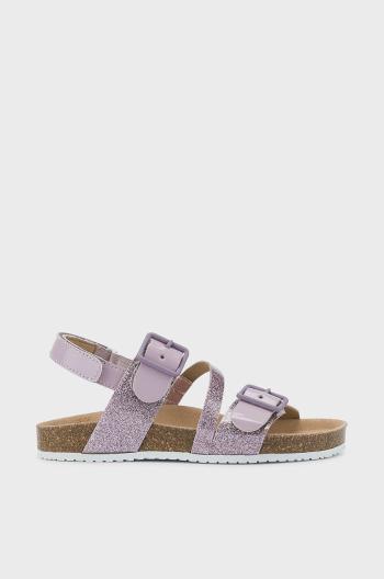 Dětské sandály Mayoral fialová barva