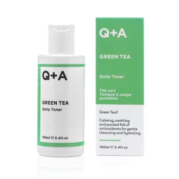 Q+A Pleťové tonikum se zeleným čajem 100 ml