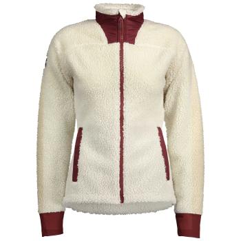 dámská bunda SCOTT Jacket W's Defined Heritage Pile, winter white/amaranth red (vzorek) velikost: M