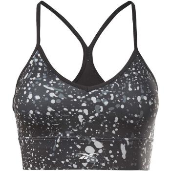 Reebok WOR AOP TRI BACK BRA- PAD Dámská sportovní podprsenka, černá, velikost L