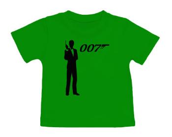 Tričko pro miminko James Bond