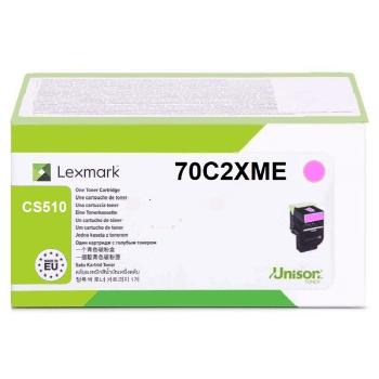 LEXMARK 70C2XME - originální toner, purpurový, 4000 stran