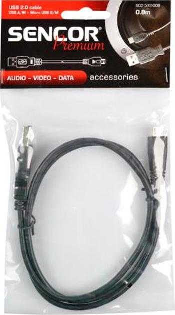 SENCOR SCO 512-008 USB A/M-Micro B      