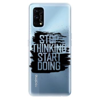 Odolné silikonové pouzdro iSaprio - Start Doing - black - Realme 7 Pro