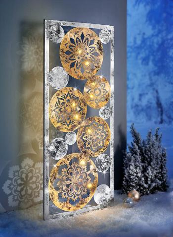 Led zahradní dekorace mandala