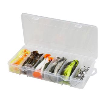 Savage Gear Set Umělých Nástrah 10cm & 12,5cm Cannibal Shad Kit Mix barev