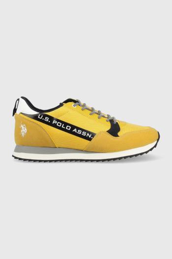 Sneakers boty U.S. Polo Assn. Balty002m/bty1 žlutá barva