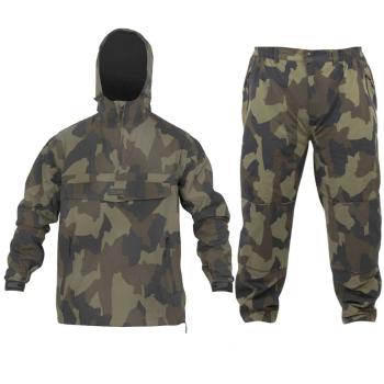 Avid carp bunda ripstop camo pullover jacket + kalhoty ripstop camo trousers - xl