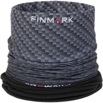 Finmark FSW-217 Multifunkční šátek s fleecem, tmavě šedá, velikost UNI