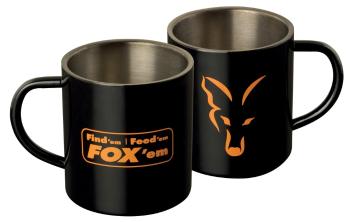 Fox Nerezový hrnek Stainless Black XL Mug 400ml
