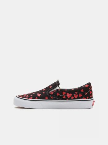 Černé dámské vzorované slip on VANS