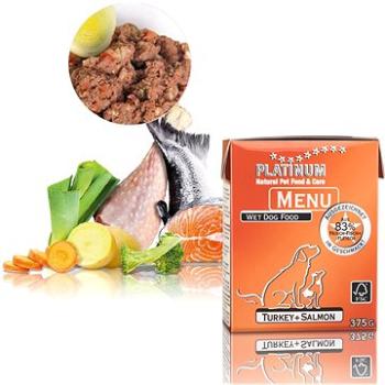 Platinum natural menu turkey salmon krocan losos 375 g (4260208740320)