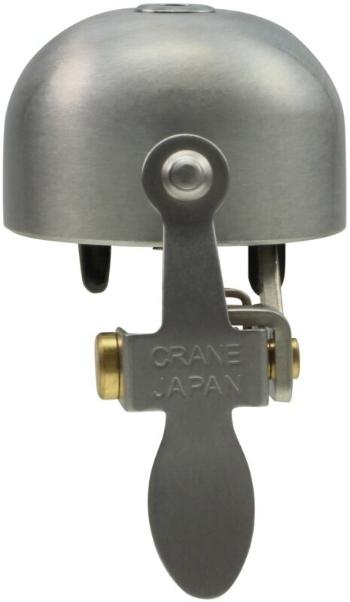 Crane Bell E-Ne Silver 37 mm Cyklistický zvonek