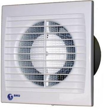 Vestavný ventilátor Siku 100 ST Silenta, 30380, 230 V, 95 m3/h, 12 x 15 cm