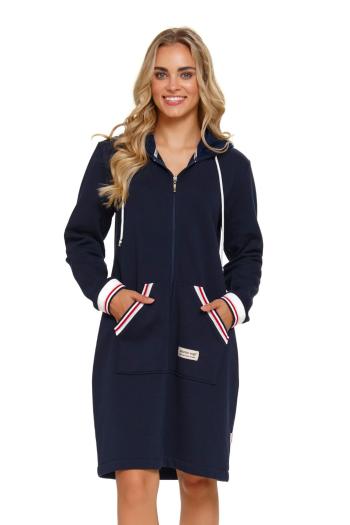 Mikinové šaty Doctor Nap SMZ.4508 - NAPNBLU/NAVY BLUE / XXL NAP5A003-NBLU