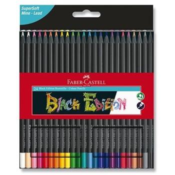 FABER-CASTELL Black Edition, 24 barev (4005401164241)