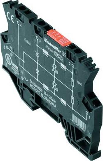 MCZ SERIES, Surge protection for instrumentation and control, 24 V, Surge protection for measurement and control Weidmüller MCZ OVP SL 24VDC 0,5A 8448