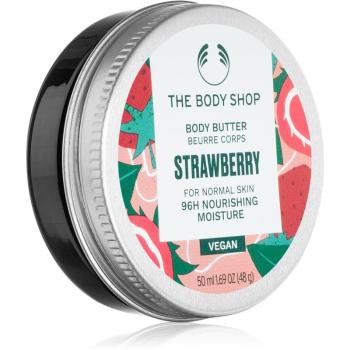 The Body Shop Strawberry tělové máslo pro normální pokožku 50 ml