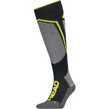 Head UNISEX SKI PERFORMANCE KNEEHIGH 1P Lyžařské ponožky, černá, velikost 39-42