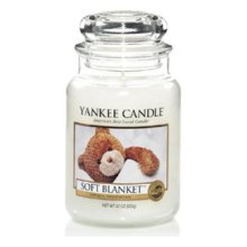 Yankee Candle Soft Blanket Candle ( měkká deka ) - Vonná svíčka  411 g