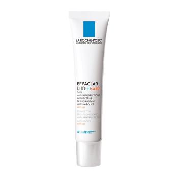 La Roche-Posay Effaclar DUO (+) korekční obnovující péče proti nedokonalostem pleti a stopám po akné SPF 30 Duo [+] 40 ml