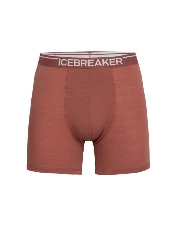 pánské merino boxerky ICEBREAKER Mens Anatomica Boxers, Grape velikost: S