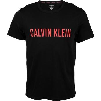 Calvin Klein S/S CREW NECK Pánské tričko, černá, velikost XL