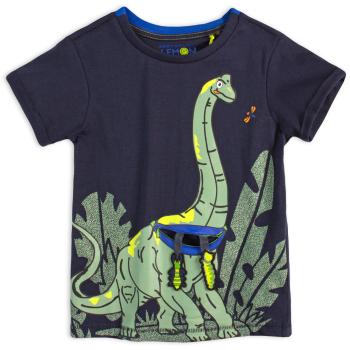 Chlapecké tričko LEMON BERET DINOSAURUS modré Velikost: 116
