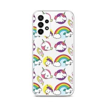 TopQ Kryt Samsung A23 5G Chunky Unicorns 87104 (87104)