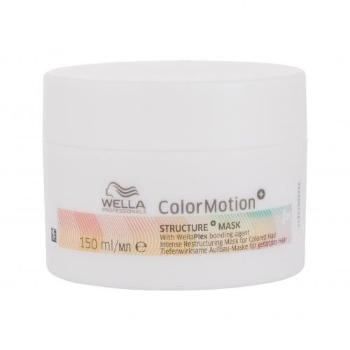 Wella Professionals ColorMotion+ Structure 150 ml maska na vlasy pro ženy na barvené vlasy; na lámavé vlasy; na poškozené vlasy; na roztřepené konečky