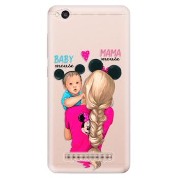 Odolné silikonové pouzdro iSaprio - Mama Mouse Blonde and Boy - Xiaomi Redmi 4A