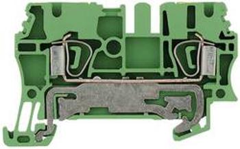 Svorka řadová s ochr. vodičem Weidmüller ZPE 2.5 (1608640000), 5,1 mm, zelenožlutá