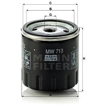 MANN-FILTER MW713 (MW713)