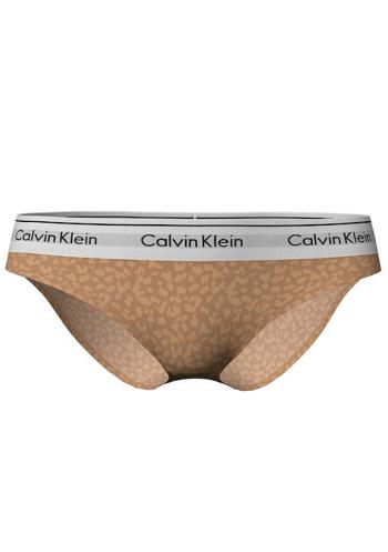 Dámské kalhotky Calvin Klein F3787 M Sv. hnědá