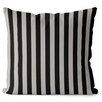 Polštář Gothic stripes (Velikost: 55 x 55 cm)