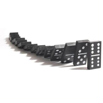 Detoa Domino společenská hra 55 kamenů