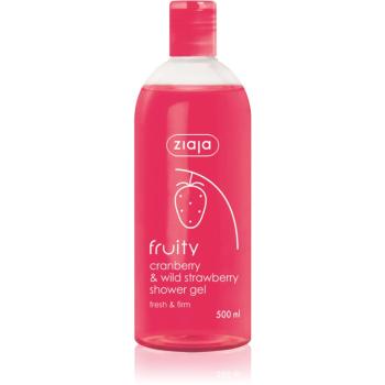 Ziaja Fruity Cranberry & Wild Strawberry hydratační sprchový gel 500 ml