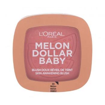 L'Oréal Paris Melon Dollar Baby 9 g tvářenka pro ženy 03 Watermelon Addict