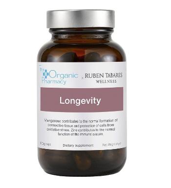 The Organic Pharmacy Longevity vitamíny pro aktivní životní styl 60 kapslí