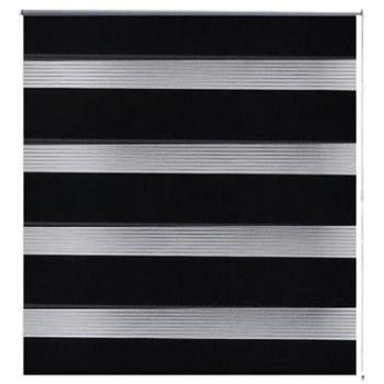 Roleta den a noc \ Zebra \ Twinroll 50x100 cm černá
