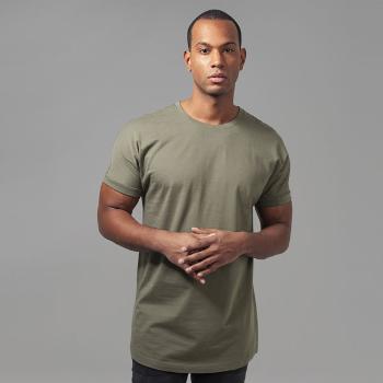 Urban Classics Long Shaped Turnup Tee olive - S