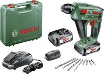 Bosch Home and Garden Uneo Maxx SDS quick-aku kladivo 18 V 2.5 Ah Li-Ion akumulátor 2 akumulátory, kufřík