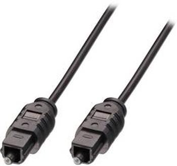 Toslink digitální audio kabel LINDY 35212, [1x Toslink zástrčka (ODT) - 1x Toslink zástrčka (ODT)], 2.00 m, černá